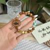 Handmade Natural Beaded Bracelet - Retro Literary Style.
