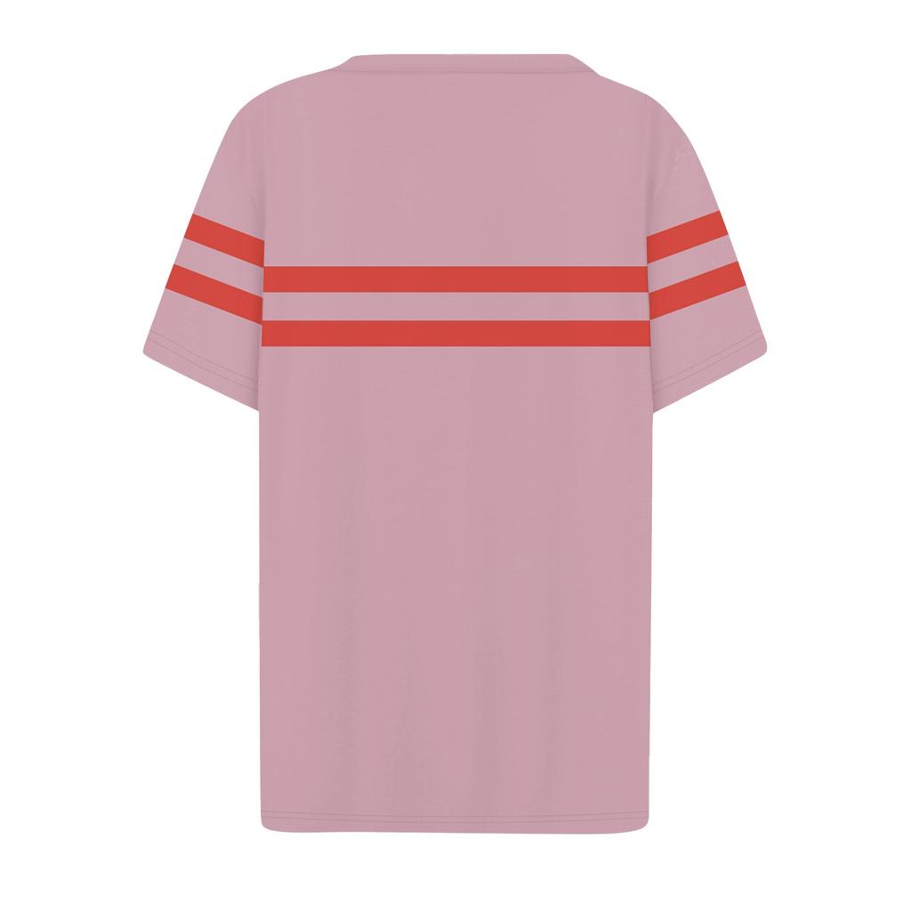 Women's Summer Short Sleeve V Neck Shirt Business Casual Loose T-Shirt Trendy Fashion Clothing Tops