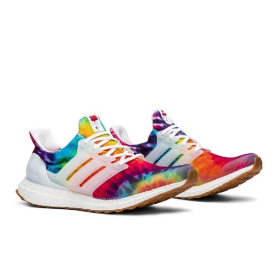 

Adidas Nice Kicks x UltraBoost Consortium Woodstock — белый EF7775 EU 44 разноцветный/белый