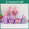 Print Anime Delightful Chest Bag For Children In Lovely Colors Perfect For Kindergarten Use