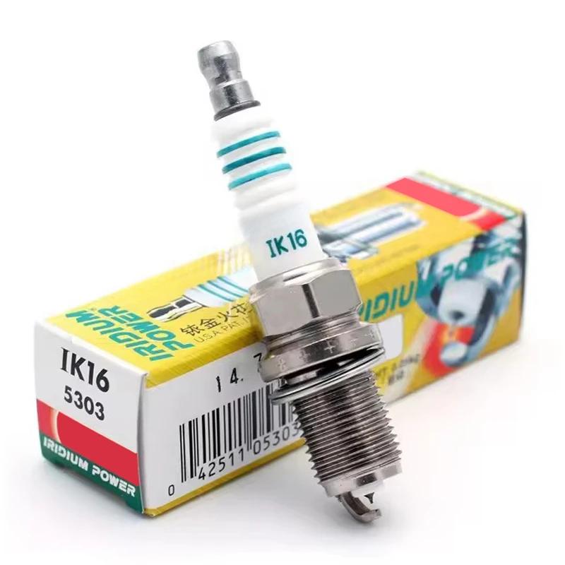 

Иридиевые свечи зажигания 5303 IK16 Свечи для HYUNDAI TOYOTA MITSUBISHI KIA LAND ROVER MAZDA MERCEDES-BENZ JAGUAR SUZUKI CHRYSLER 4pcs