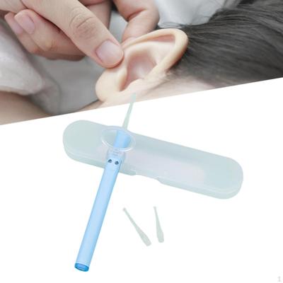 Ohrenschmalzentferner-Sets für Kinder, leuchtender Picker, LED-Reinigung, Spoon Boys Anfänger