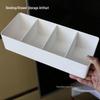 White PP Divided Storage Box