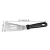 2pcs Stainless Steel Brownie Spatula Set For Cake Pancake Pie Flipping And Serving With Slotted And Solid Options