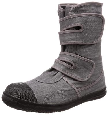 GD Japan Arbetsstövlar med Stålhätta för Höghöjdslandskapsvård och Jordbruksbruk, Bred 4E-vidd, GD-01 Denim, Grå, Storlek 26 cm, 4E