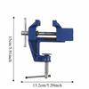 Tools Cast Steel Portable Small Vice Heavy-Duty Non-Slip Jaw Table Clamp Compact Heavy-Duty Work Vise Metalworking