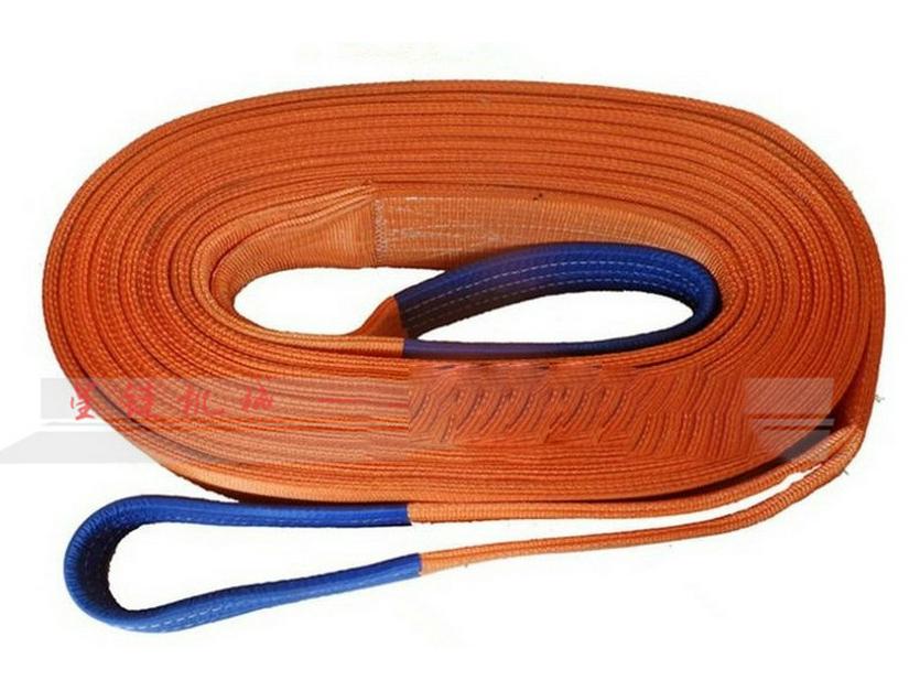 10 Ton Polyester Double Buckle Flat Lifting Sling - Thickened Type