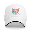 6 7 Drip Gelato Baseball Meme Giocatore 67° Compleanno Berretto da Baseball Sport all'Aperto Dropshipping Cappellino Trucker Uomo Berretto Snapback