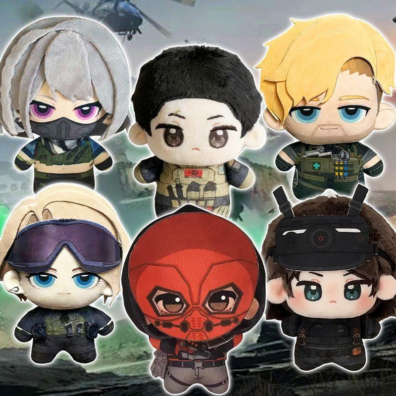 Delta Force Doll Ornament 10cm Game Character Plush Doll Anime Character Game Gift for Fans Desk Accessories Collector Doll