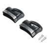 2 PCS Bakelite Metal  Pressure Pan Cooker Steamer  Sauce Pot Replacement Side Handle  Black Pot Single Hole Short  Side Handles