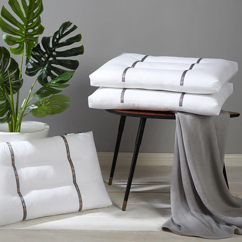 Yi Yi Ai Platinum Edge Neck Support Pillow белый