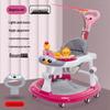 Multifunctional Baby Walker: Anti-Rollover, Sit & Learn Push Car