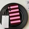 Burgundy White Stripe pattern  Phone Case For Samsung Galaxy A73,A72,A71,A70,A53,A52,A51,Soft Silicone Black Cover