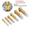 3 Flute Countersink Drill Bit 90 Degree Chamfering Tools Chamfer Cutter 6.3-20.5mm Chamfering Cutter Wood Metal Hole Drilling