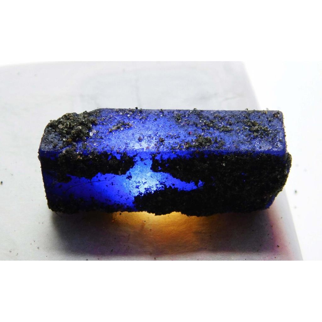 Natural Gemstone Blue TANZANITE 49.50 Ct CERTIFIED Earth Mined Rough Stone