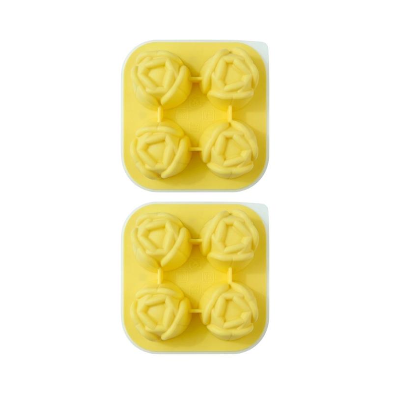 

Multifunctional Silicones Molds for Ice Cubes with Tulips Flower Pattern for Home Parties and DIY Projects жёлтый