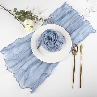 Balinese Seersucker Gauze Napkin - Wabi-Sabi Wedding Party Decor