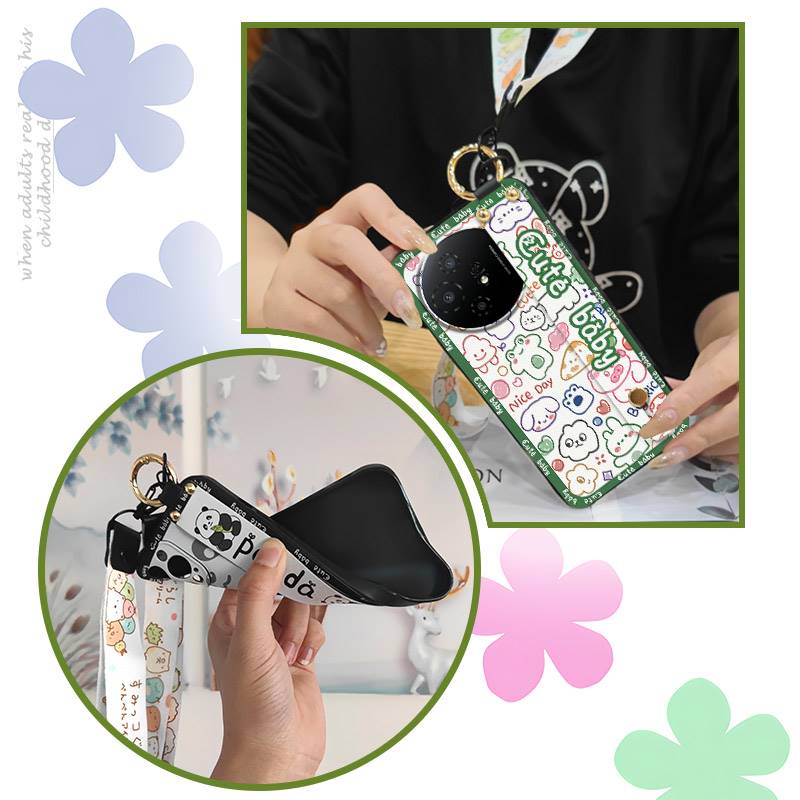 Dirt-resistant Protective Phone Case For TCL 50 Nxtpaper 5G/50Pro Nxtpaper 5G Cartoon Waterproof Cute Phone Holder Ring