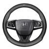 QiuFu Honda Steering Wheel Car Sports Steering Wheel Cover for All Genuine Premium Interior Wheel Black Cover, INSPIA, N-BOX, CR-V, Binzhi, Fit,