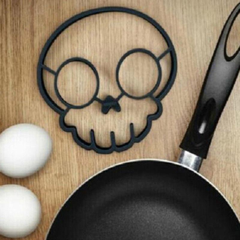 Skull Silicone Egg Maker Cartoon Egg Mold For Breakfast And Gifting