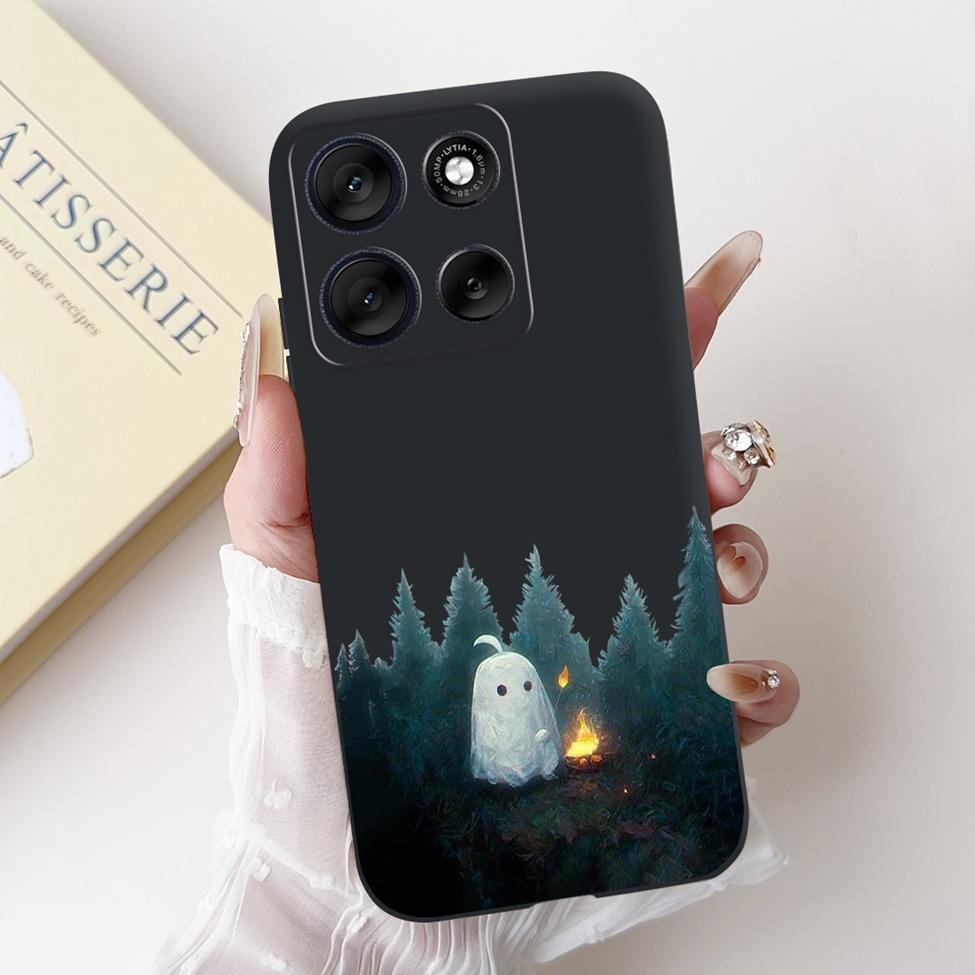 5G For Motorola Moto G56 G86 Cover For Motorola Moto G86 Case Silicone Fashion Butterfly Luxury Cute Funny Painted Back Cover