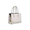 Coach Carter 28 Solid Color Logo Tag Pebble Leather Tote Bag Women tote White CJ806-B4HA