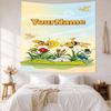 Biene Maja Custom Your Name Wall Decor Tapestry Art For Pet Memorial Birthdaywedding Party Backdrop Family Gift