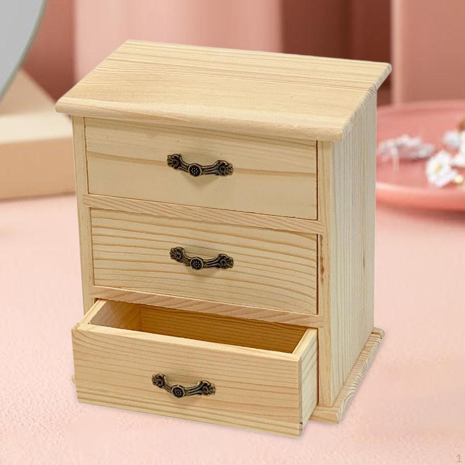 

Деревянный органайзер для ящика стола, настольный органайзер для хранения, настольный для туалетных принадлежностей