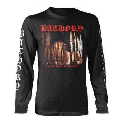 Bathory לשני המינים למבוגרים מתחת לסימן חולצה עם שרוולים ארוכים
