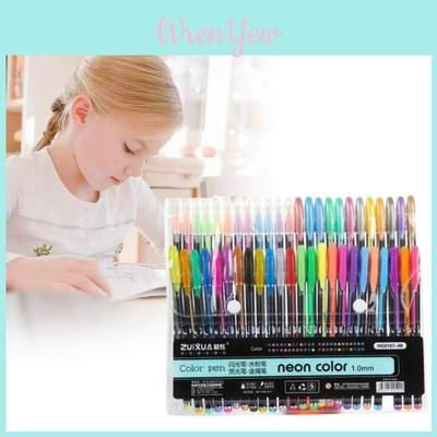 Waterbased 48 Color Markers With Bullet Tips For Kids Drawing And Creative Journaling