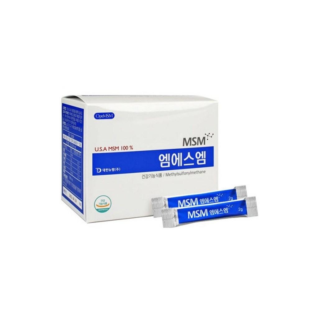 Daehan Newpharm MSM 2g 60 Packets 2 Boxes Powder Health Functional Food 120g