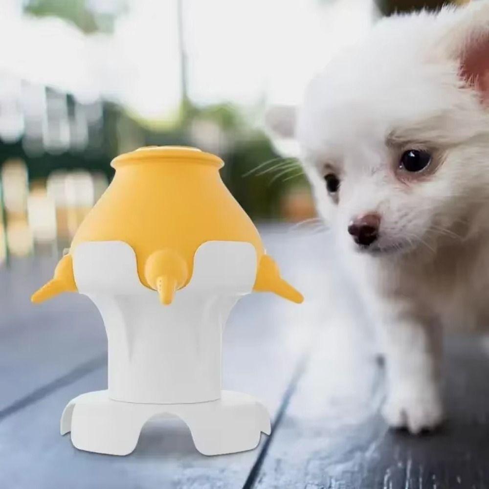 With 5 Nipples Pet Sucker Feeder Silicone Pet Automatic Nipple Feeder  Pet Dog Cat