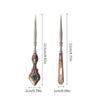 2 Pieces Vintage Sewing Awls Metal Stitching Awl Tailors Awl Tools for Leather Work DIY Craft Hand Stitching Sewing