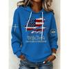 2026 Fall Womens Hooded Sweatshirt 3D Print Streetwear Casual Top