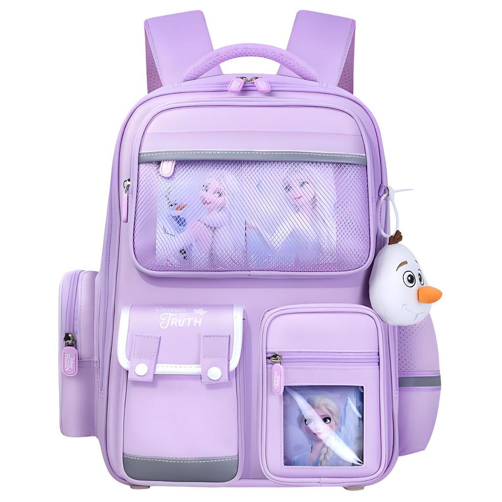 New Disney Polyester Student Bag Regular Kids' Strawberry Bear/Elsa Princess MH-B26126