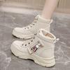 High-top new early autumn thick-bottomed mountaineering British style Martin boots sports niche short boots