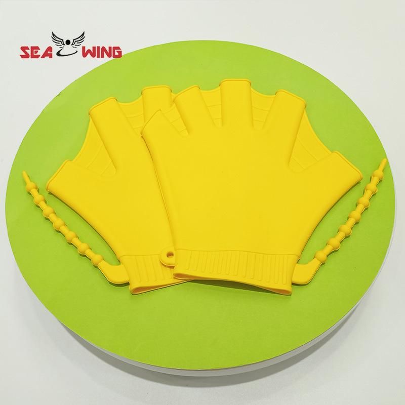 Silicone Swimming Paddles for Adults & Kids – Duck Feet/Frog Hand Design for Diving & Water Sports