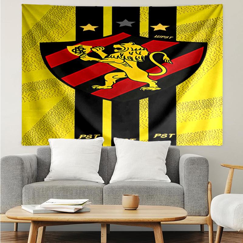 Football Club Emblem Lion Tapestry Hanging for Bedroom,Livingroom, Playroom,Decor Art Room Wall Tapestry Holiday and Birthday Gifts