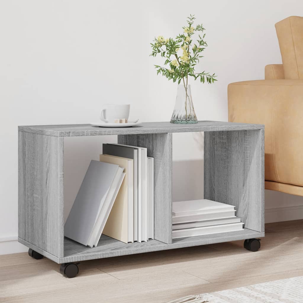 Mobile Grey Sonoma Cabinet 72 x 33 x 42.5 cm Particleboard