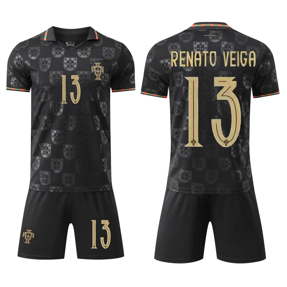 2026 Portugal Football Jerseys Black #13 16