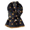 Double-Sided Knitted Scarf Korean Style Polka Dot Scarf Soft Women's Scarf  Winter