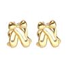 Ballet Shoes Stud Earrings Women Niche Light Luxury Bow Temperament Commuter Ins Style Earrings