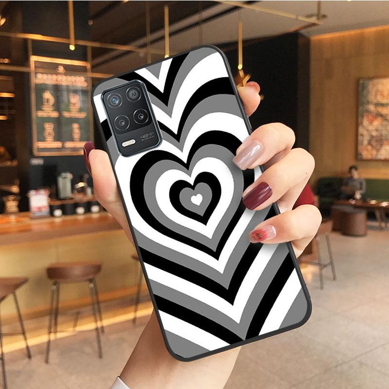 Love Coffee Heart Case for OPPO Realme GT 2 Pro X2 Pro XT C25S 8 7 6 Pro 6i Realme GT Master C3 C21 C21Y C11 X3 SuperZoom