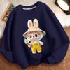 Children's Fashion Sweatshirts for Spring and Autumn, Casual Long-sleeved Sweatshirts for Boys and Girls