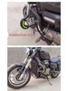 Retro Rear Backrest & Anti-Fall Guard for Qianjiang Flash 300S Motorcycle