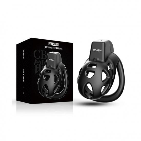 Lightweight Smooth Pink Male Chastity Cage 3 Sizes Penis Rings Bondage Chastity Device Sex Toy for Men with Key Pink XS Smallest
