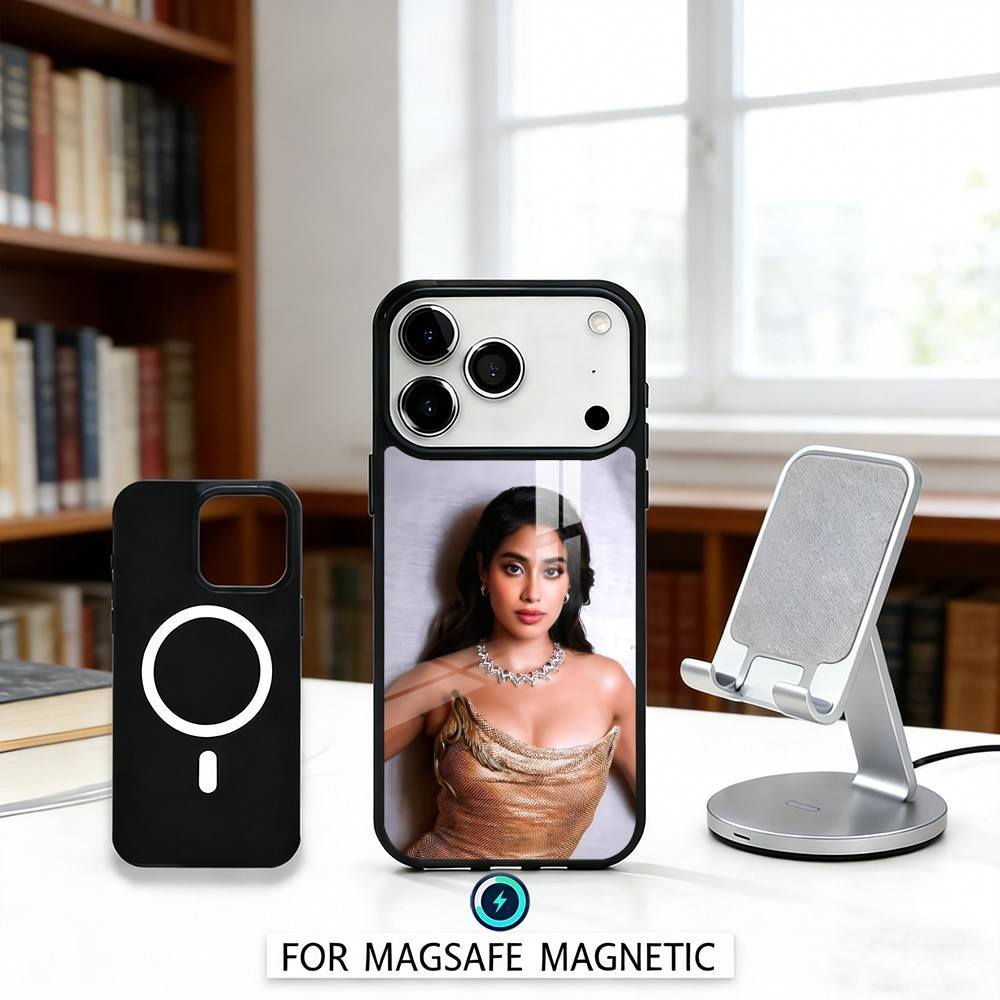 

J-Janhvi K-Kapoor Dhadak Debut Phone Case For iPhone 17,16,15,14,13,12,Pro,Max For Magsafe Magnetic Wireless Charging iPhone12PRO