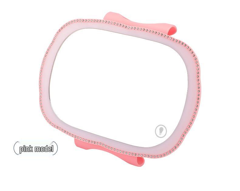 LED Car Vanity Mirror for Passenger Sun Visor