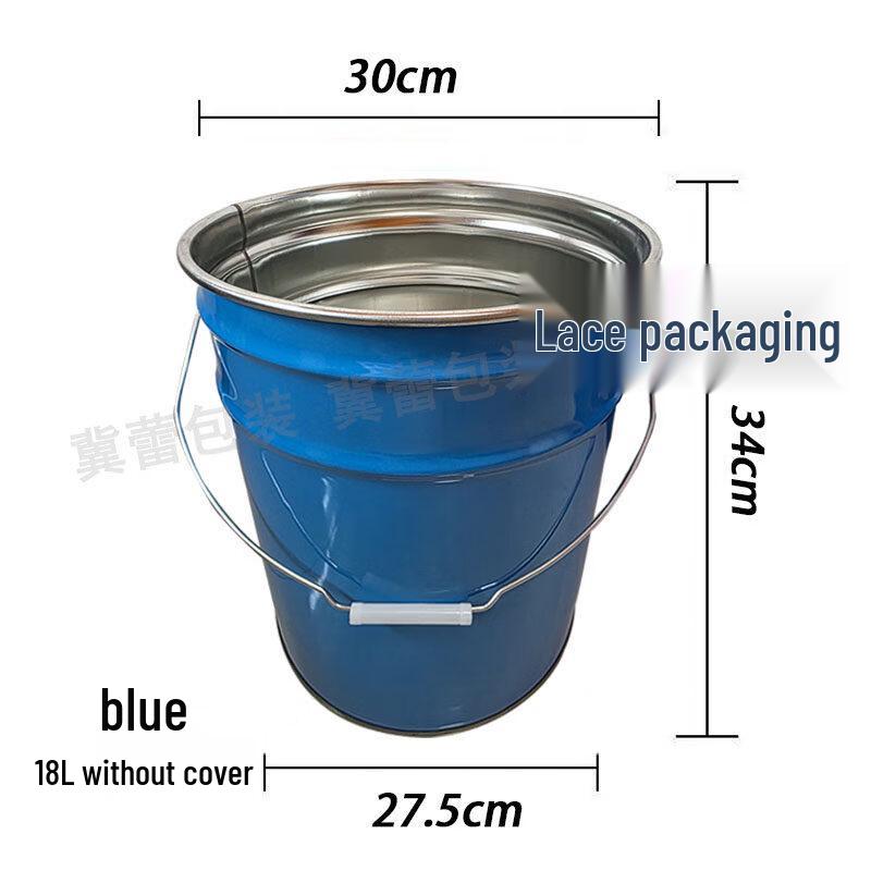 ZISIZ Круглое Железное Пустое Ведро