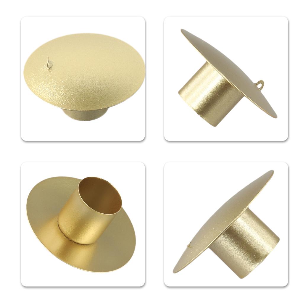 Einzelner Schmiedeeisen Kerzenhalter Kerzentasse Kerzendekoration Dekoration Heiß